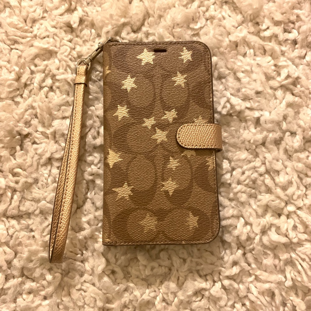 Coach signature wallet phone case for iphone XR - Picture 2 of 5
